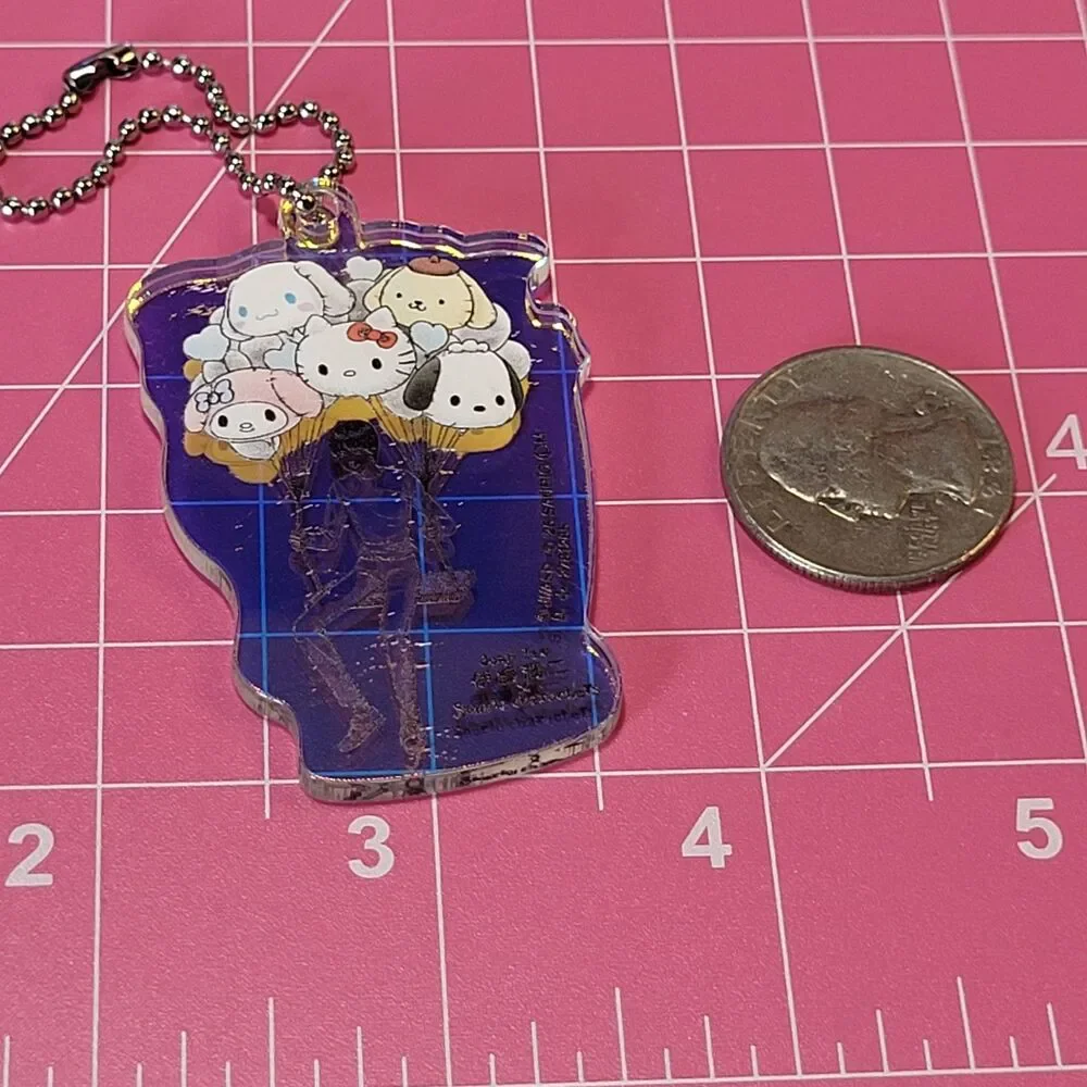Beautiful Boy & Sanrio Characters - Junji Ito Blue Acrylic Charm